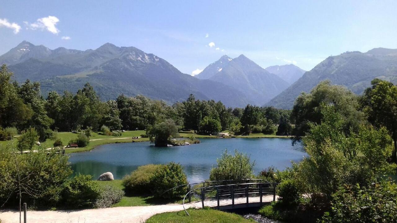 Studio St Lary Proche Du Centre, Au Calme Avec Vue Montagne 圣拉里苏朗 外观 照片