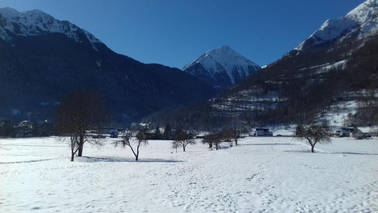 Studio St Lary Proche Du Centre, Au Calme Avec Vue Montagne 圣拉里苏朗 外观 照片