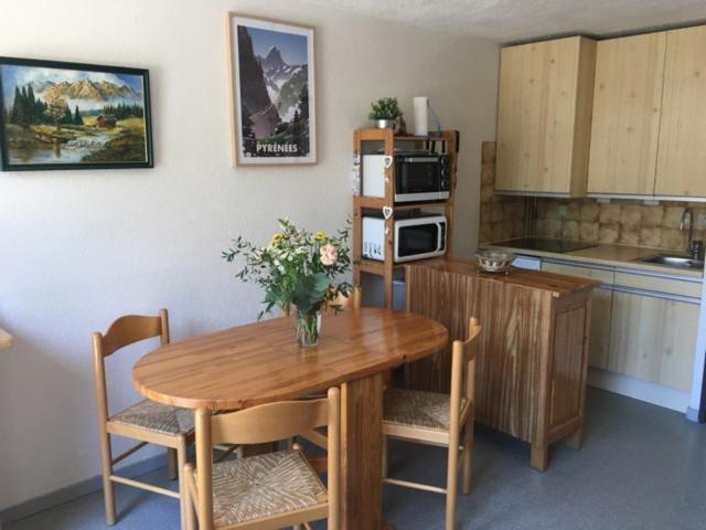 Studio St Lary Proche Du Centre, Au Calme Avec Vue Montagne 圣拉里苏朗 外观 照片