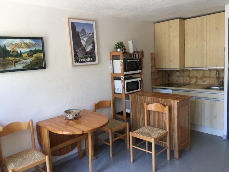 Studio St Lary Proche Du Centre, Au Calme Avec Vue Montagne 圣拉里苏朗 外观 照片