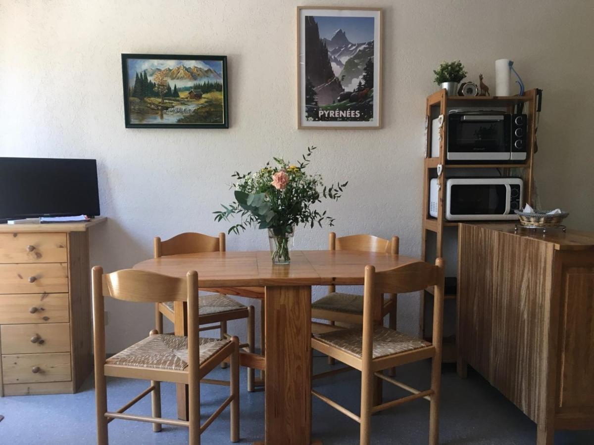 Studio St Lary Proche Du Centre, Au Calme Avec Vue Montagne 圣拉里苏朗 外观 照片