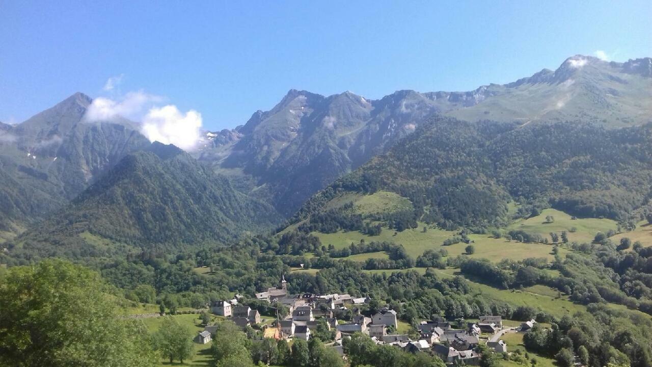 Studio St Lary Proche Du Centre, Au Calme Avec Vue Montagne 圣拉里苏朗 外观 照片