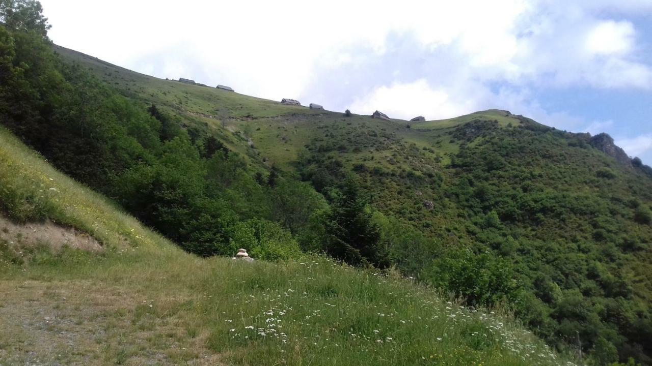 Studio St Lary Proche Du Centre, Au Calme Avec Vue Montagne 圣拉里苏朗 外观 照片